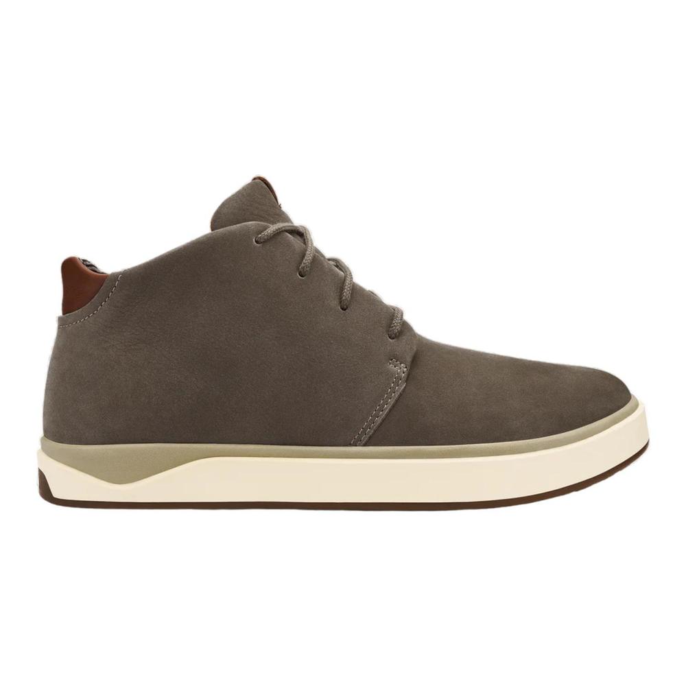 NEW OLUKAI men's papakū 'ili leather boots in mustang